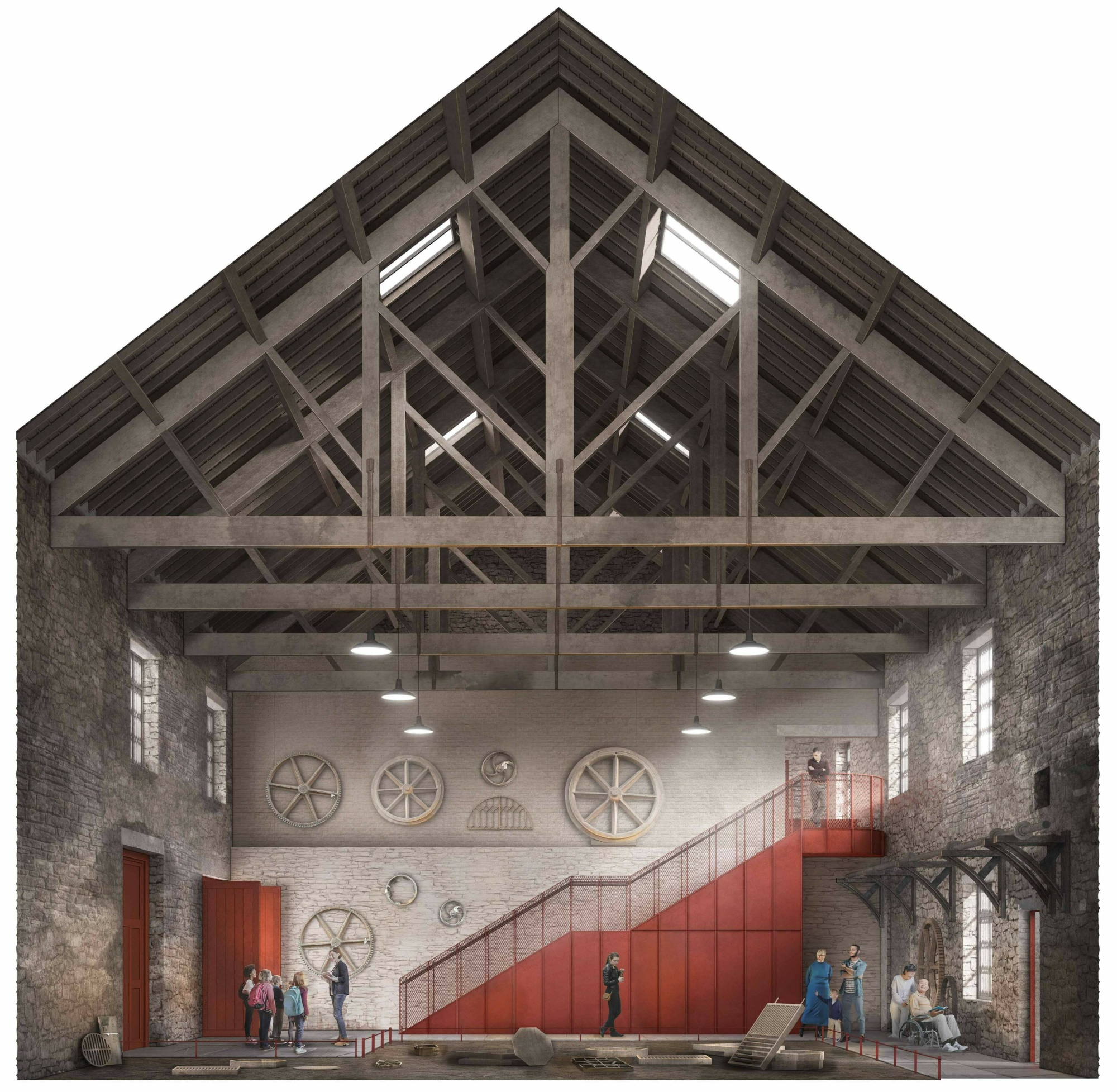 Dinorwig Hwb G10 visual Rural Office